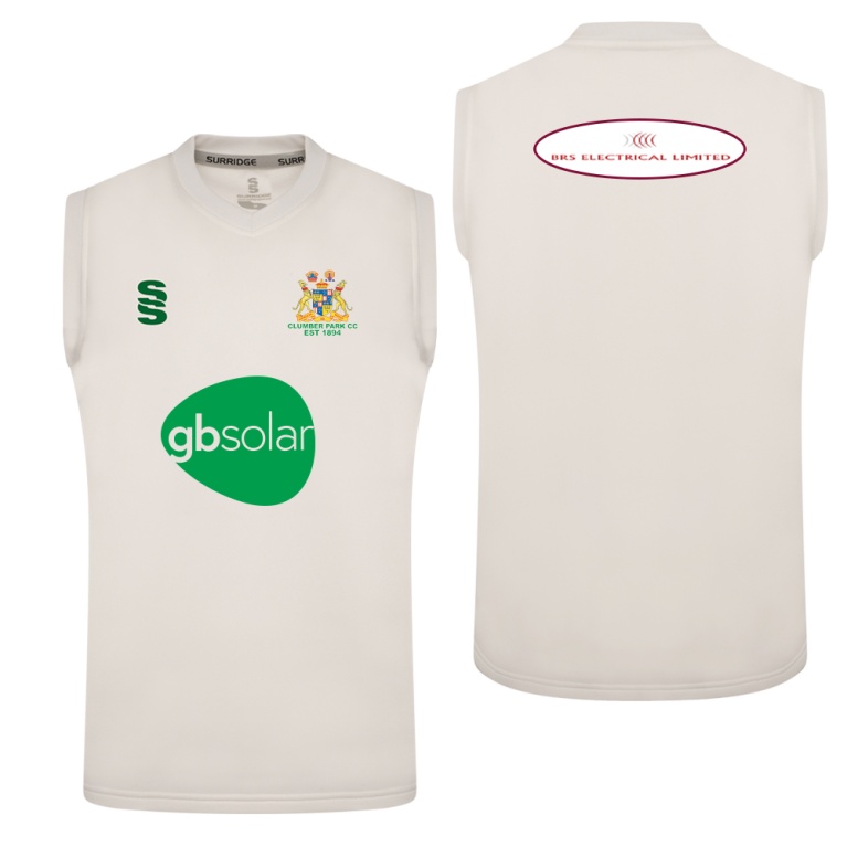 Clumber Park CC - Blast Sleeveless Cricket Sweater