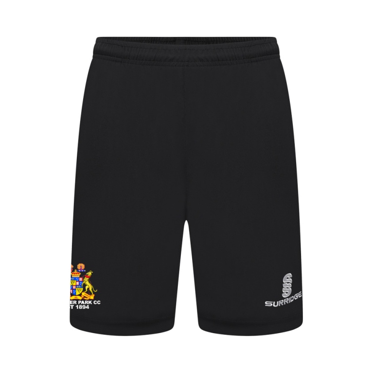 Clumber Park CC - Blade Shorts - Black - Unisex Fit