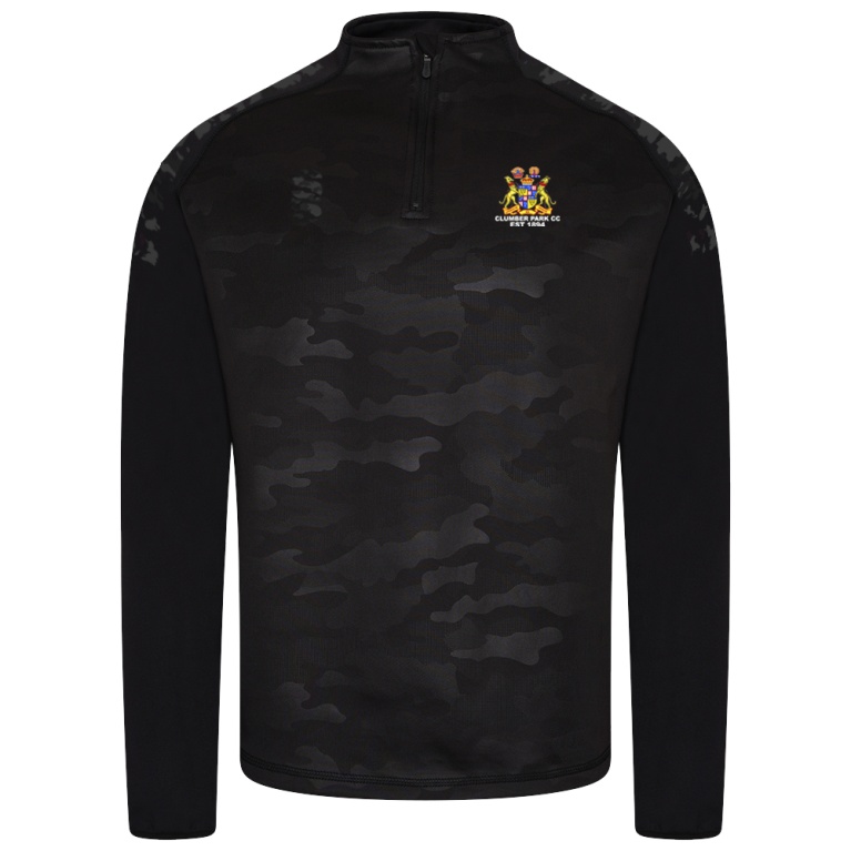 Clumber Park CC - Camo Performance Top - Black - Unisex Fit