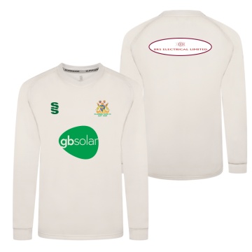 Clumber Park CC - Blast Long Sleeve Cricket Sweater