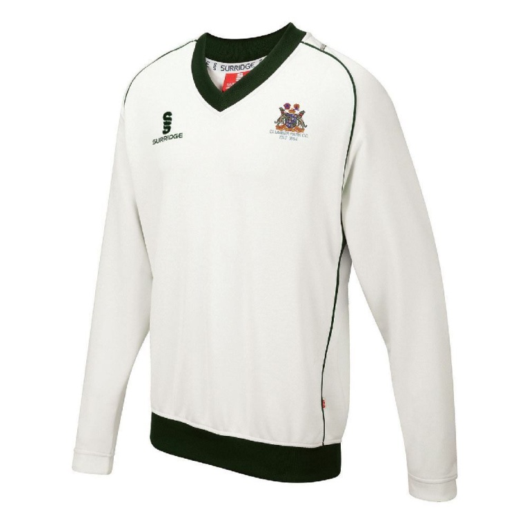 Clumber Park Cricket Club long sleeve sweater